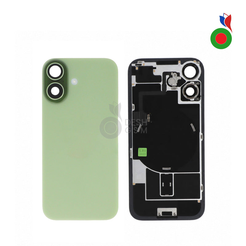 Vitre Arriere Complete avec MagSafe - iPhone 17 | SAUGE/GREEN - Sans Marquage