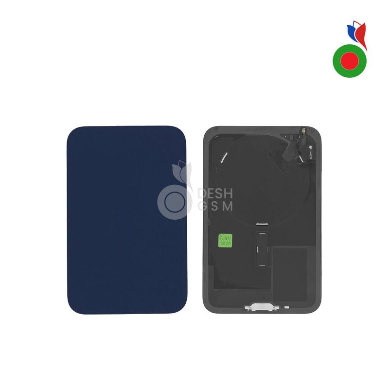 Vitre Arriere Complete avec MagSafe - iPhone 17 Pro Max | BLEU INTENSE - Sans Marquage