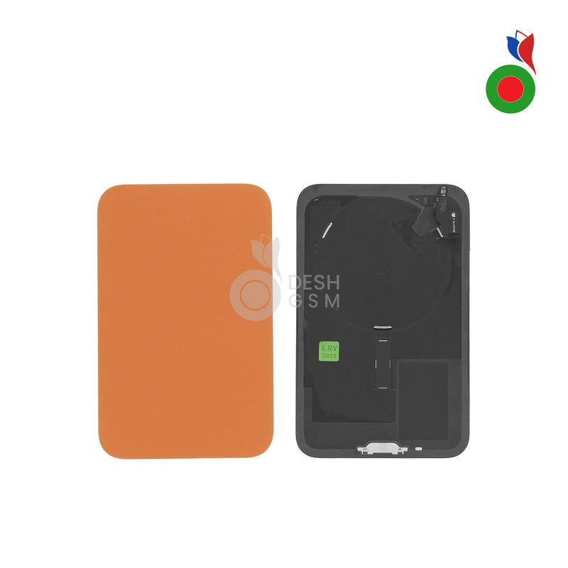 Vitre Arriere Complete avec MagSafe - iPhone 17 Pro Max | ORANGE COSMIQUE - Sans Marquage