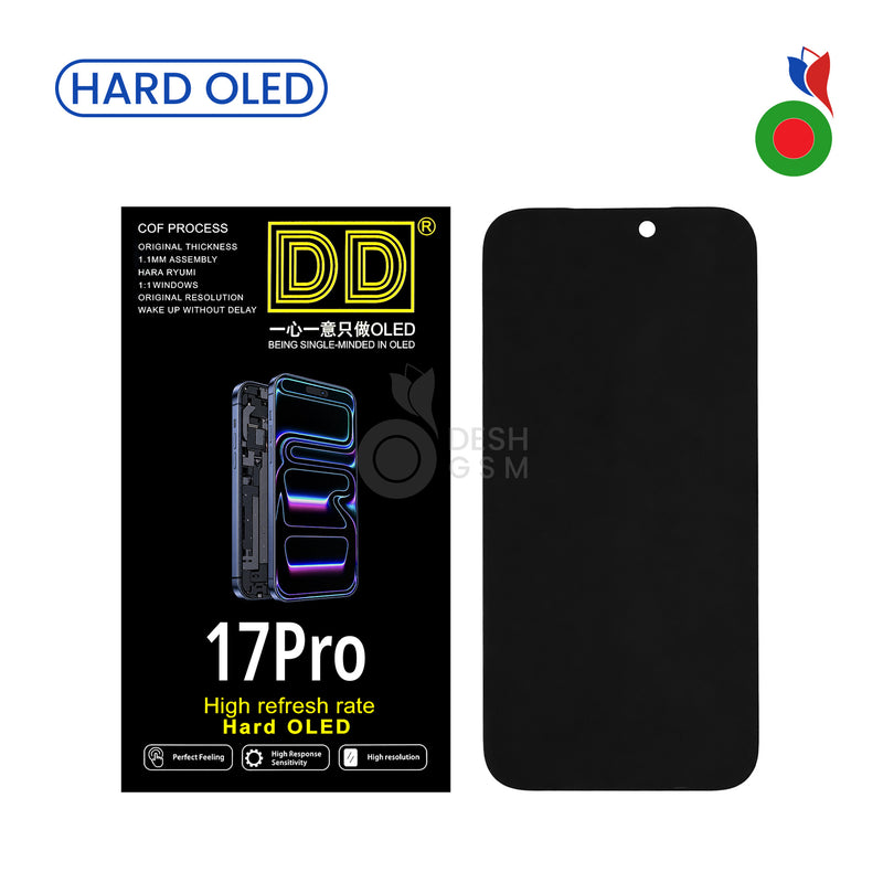 Ecran Complet iPhone 17 Pro - DD HARD OLED | avec IC 120hz  (FORMAT ORIGINAL)