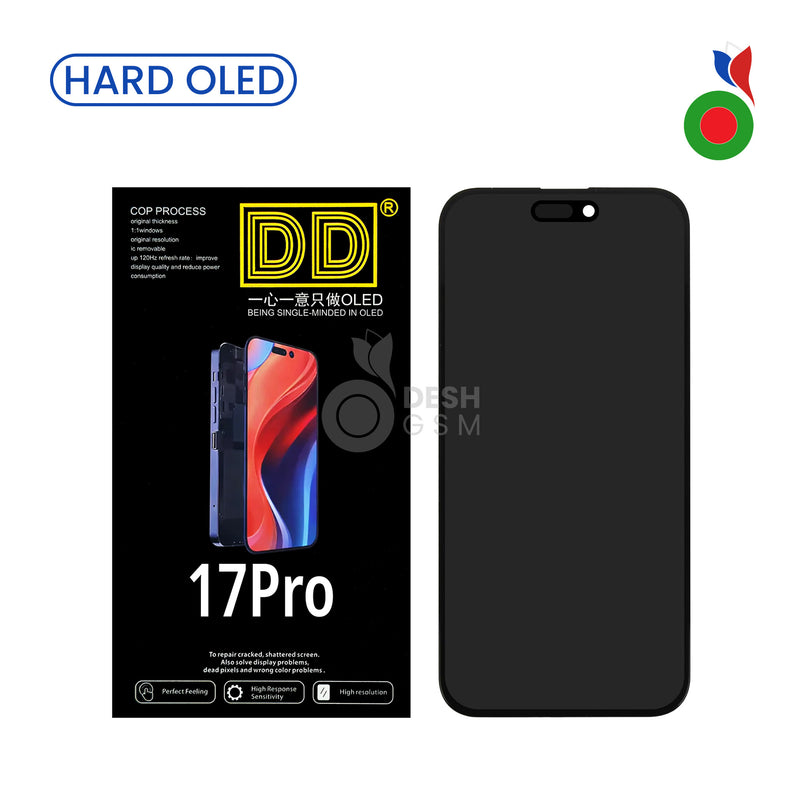 Ecran Complet iPhone 17 Pro - DD HARD OLED | avec IC (FORMAT ORIGINAL)