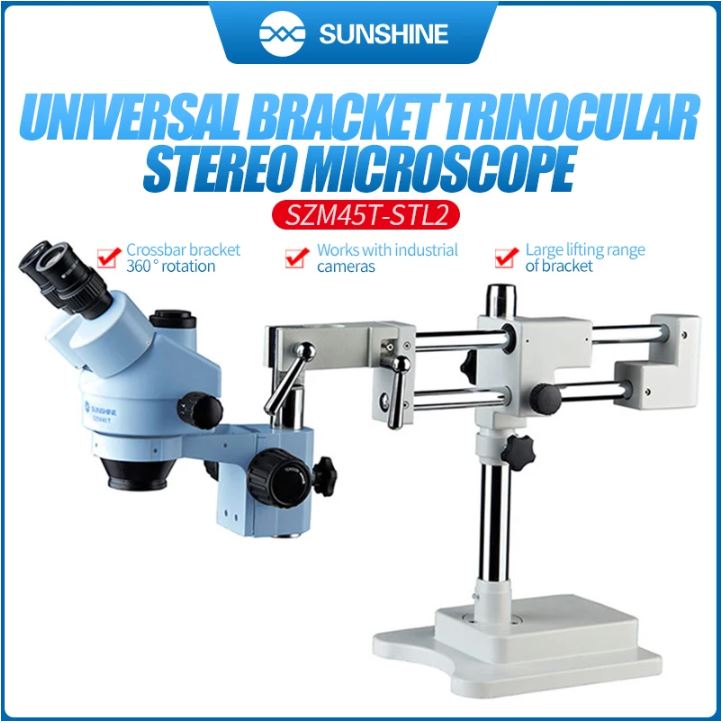 SUNSHINE Microscope SZM45T-STL2 FHD  (SANS LE CAMERA)