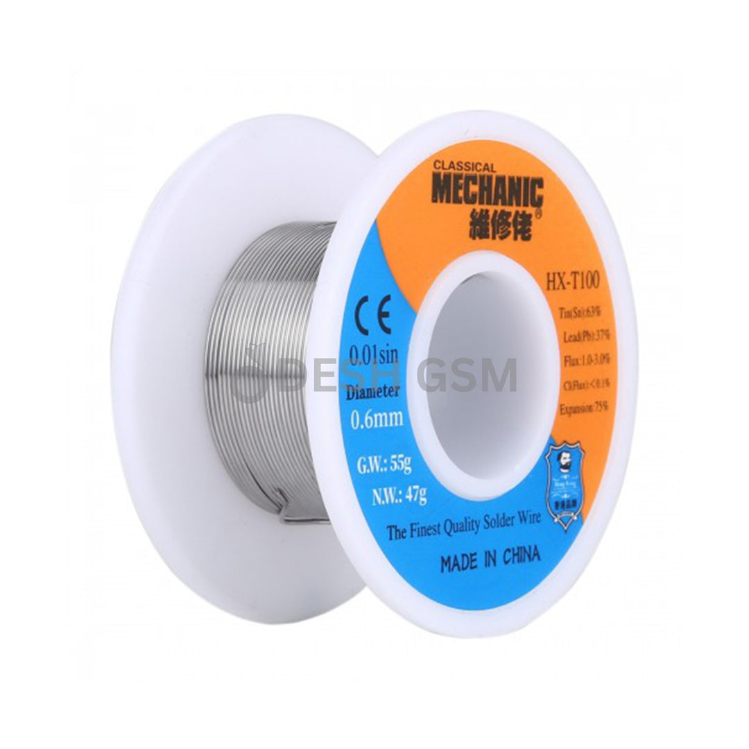 Melting Point Welding Tin Wire | HX-T100 - MECHANIC