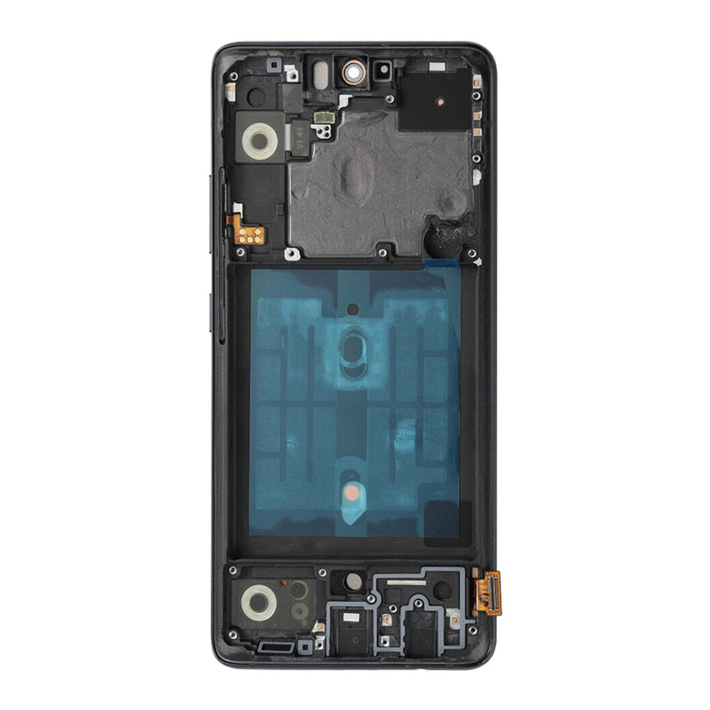 Ecran Complet Galaxy A51 5G A516B  AVEC CHASSIS NOIR (OLED) | SAMSUNG