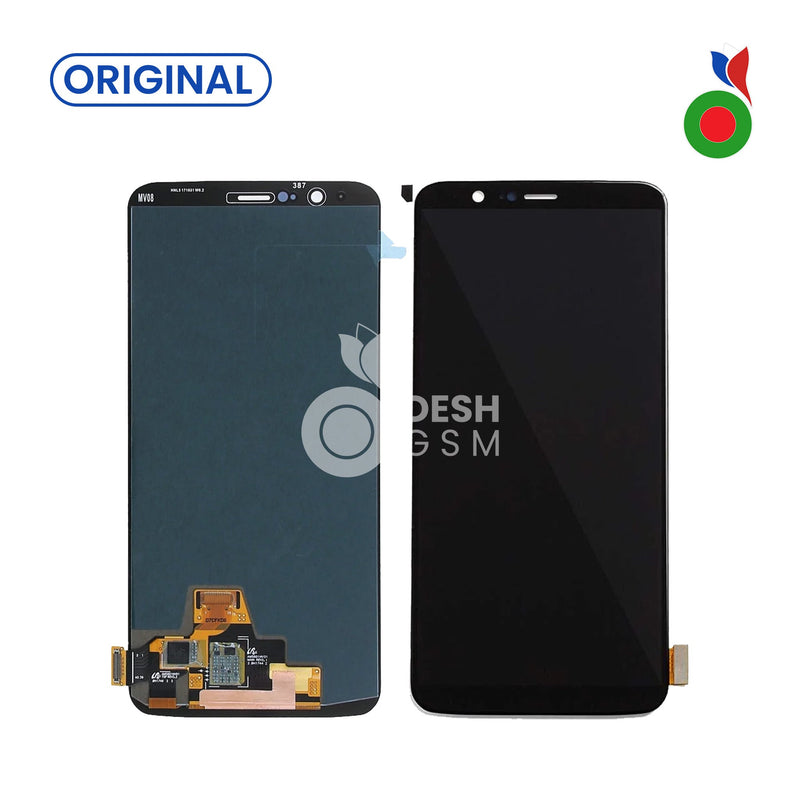 Ecran One Plus 5T sans Chassis - noir ORIGINAL