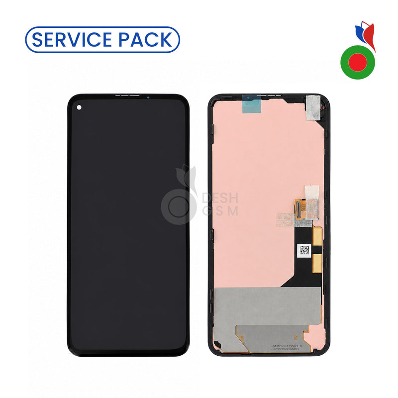 Ecran Complet Pixel 5A 5G sans Chassis - SERVICE PACK | GOOGLE