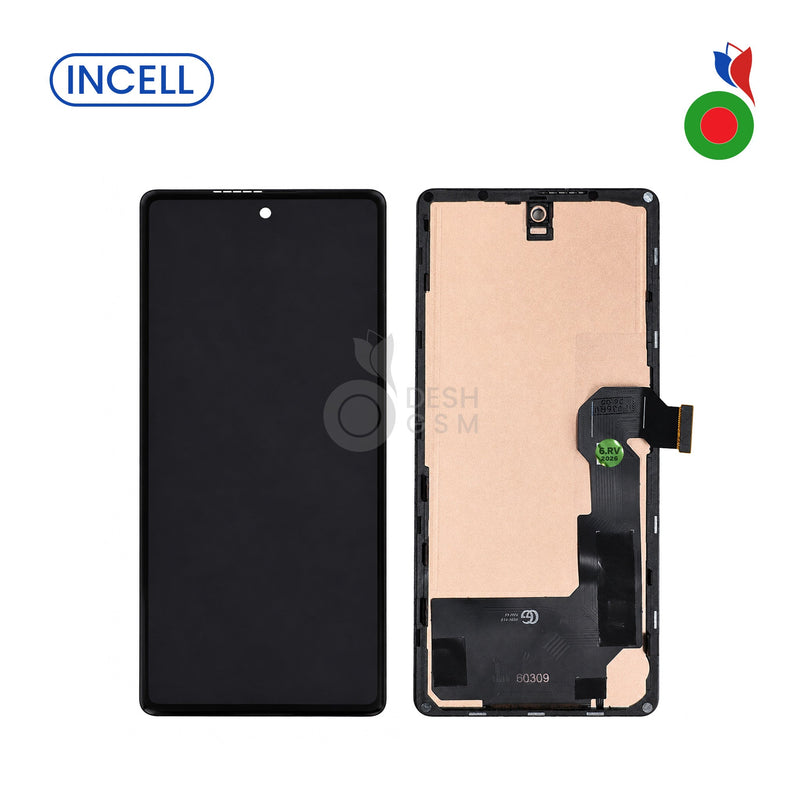 Ecran Complet Pixel 6a avec Chassis - INCELL | GOOGLE
