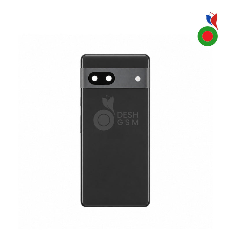 Vitre Arriere Pixel 7 5G avec Chassis - NOIR | GOOGLE - (COMPATIBLE)