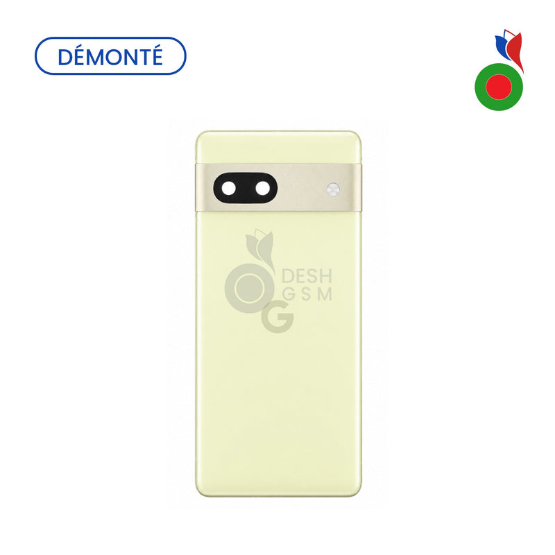 Vitre Arriere Pixel 7 5G avec Chassis - VERT | GOOGLE - (Demonte Origine)