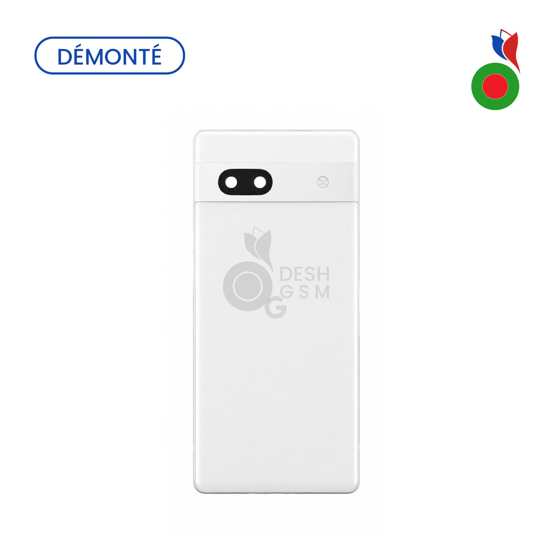 Vitre Arriere Pixel 7 5G avec Chassis - BLANC | GOOGLE - (Demonte Origine)