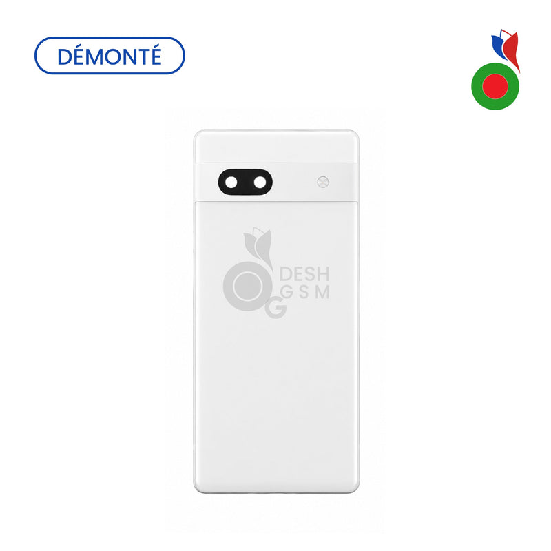 Vitre Arriere Pixel 7 5G avec Chassis - BLANC | GOOGLE - (Demonte Origine)