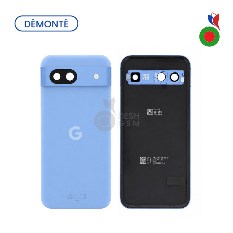 Vitre Arriere Pixel 8a 5G - BLEU | GOOGLE - (Demonte Origine)