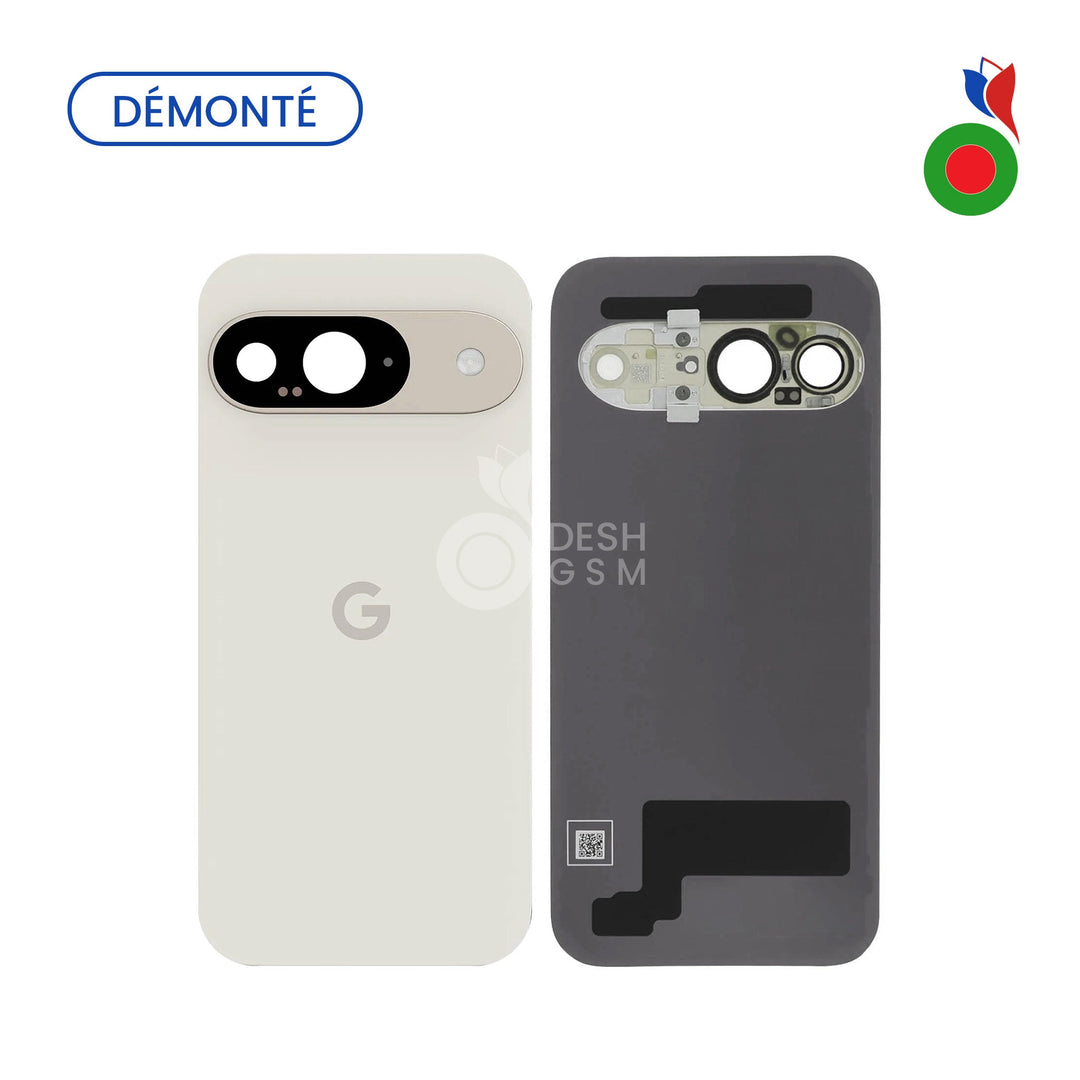 Vitre Arriere Pixel 9 5G - PORCELAINE | GOOGLE - (Demonte Origine)