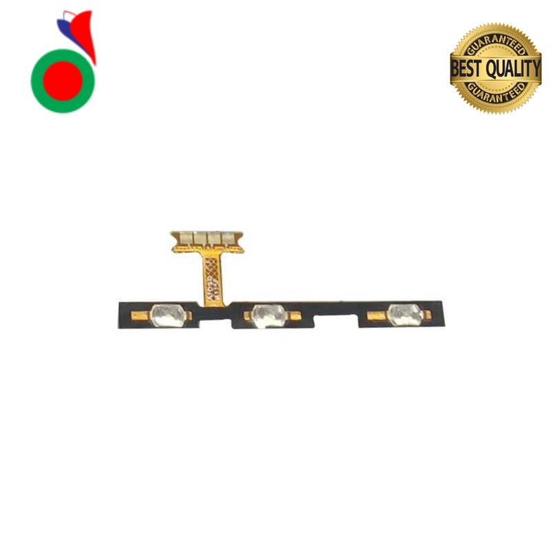 Power Volume Flex On Off key mute silent button For Samsung M11 M115F