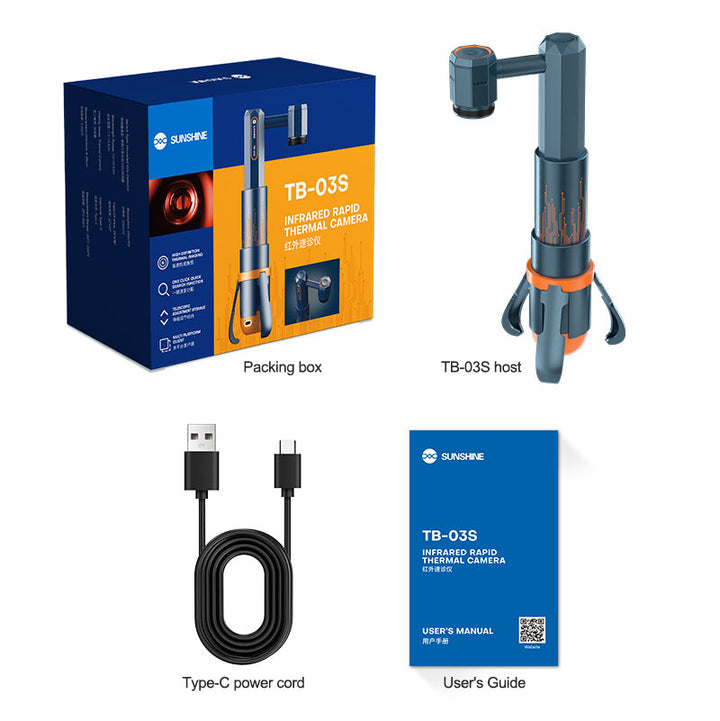 SUNSHINE TB-03S Infrarouge rine Thermique Caméra