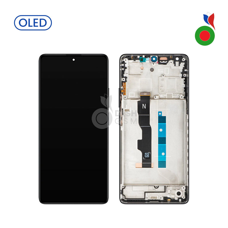 Ecran Complet LCD Redmi Note 13 5G avec Chassis | NOIR - OLED | XIAOMI