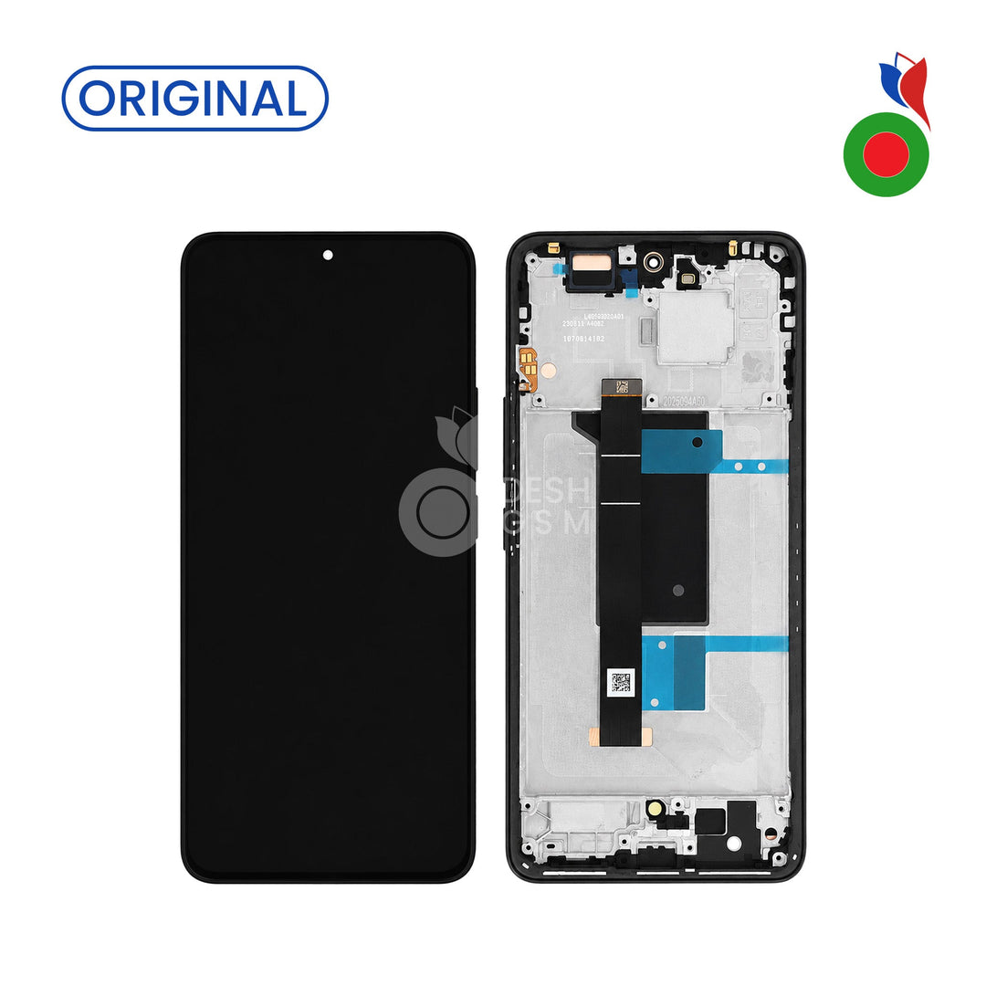 Ecran Complet Redmi Note 15 Pro 4G avec Chassis | NOIR - ORIGINAL | XIAOMI