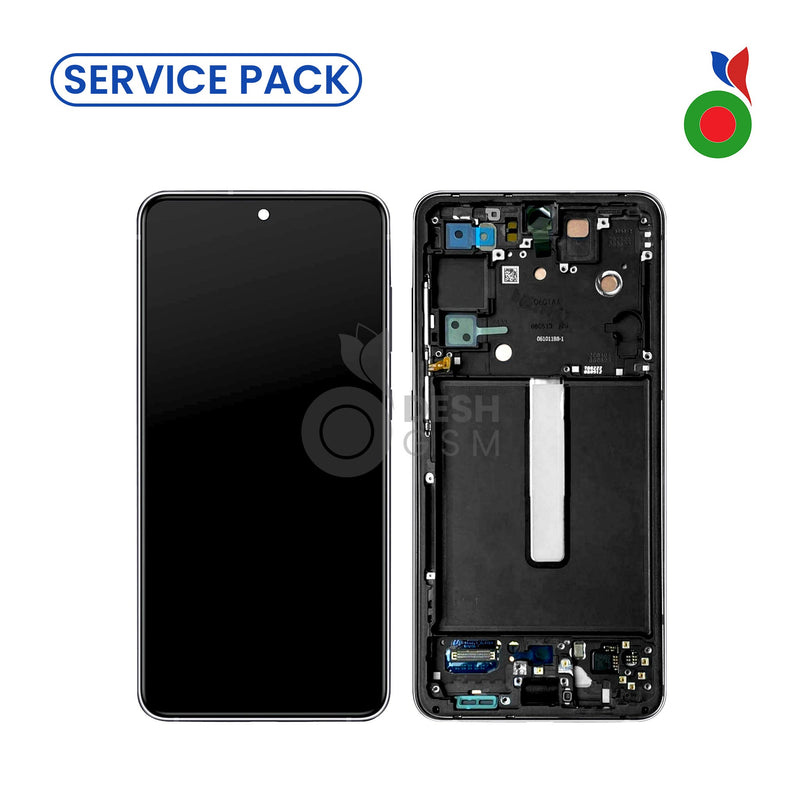 Ecran Complet LCD S24 FE 5G avec Chassis (S721B) | GRAPHITE/NOIR - SERVICE PACK | SAMSUNG  - Assembled