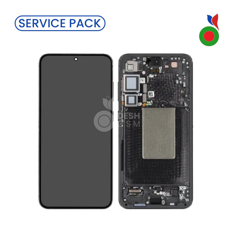 Ecran SAMSUNG S24 Plus 5G avec Chassis (VERT) - SERVICE PACK