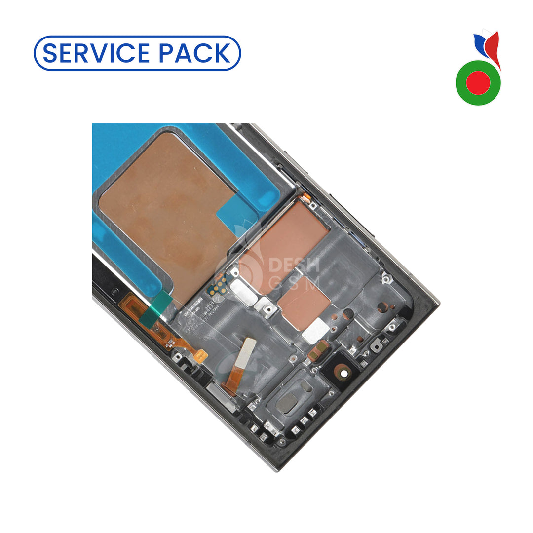 Ecran Complet S24 Ultra 5G S928 avec Chassis SERVICE PACK NOIR ,BLUE ,VERT | SAMSUNG