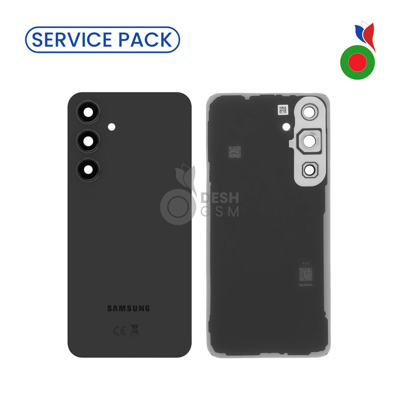 Vitre Arriere S24 FE 5G (S721B) | GRAPHITE/NOIR - SERVICE PACK | SAMSUNG