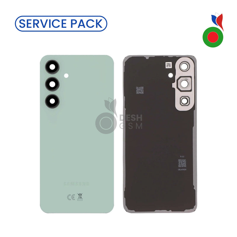 Vitre Arriere S24 FE 5G (S721B) | VERT - SERVICE PACK | SAMSUNG