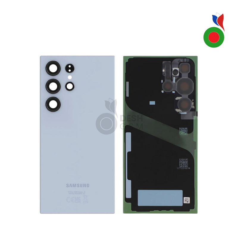 Vitre Arriere S24 Ultra 5G (S928) | BLEU CLAIRE - DEMONTE | SAMSUNG