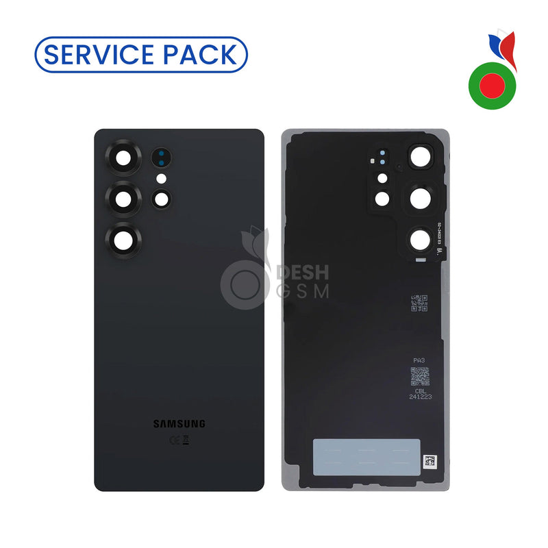 Vitre Arriere S25 Ultra 5G (S938B) | NOIR TITANE - SERVICE PACK | SAMSUNG