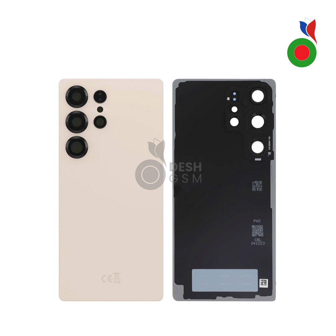 Vitre Arriere S25 Ultra 5G (S938B) - OR ROSE | SAMSUNG