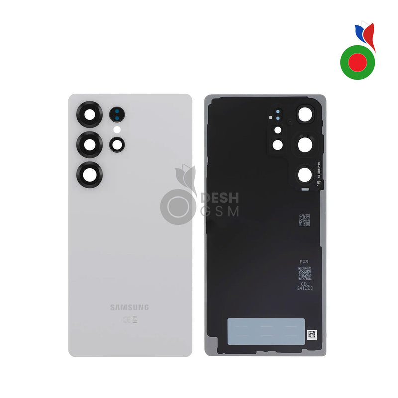 Vitre Arriere S25 Ultra 5G (S938B) | ARGENT TITANE - DEMONTE | SAMSUNG