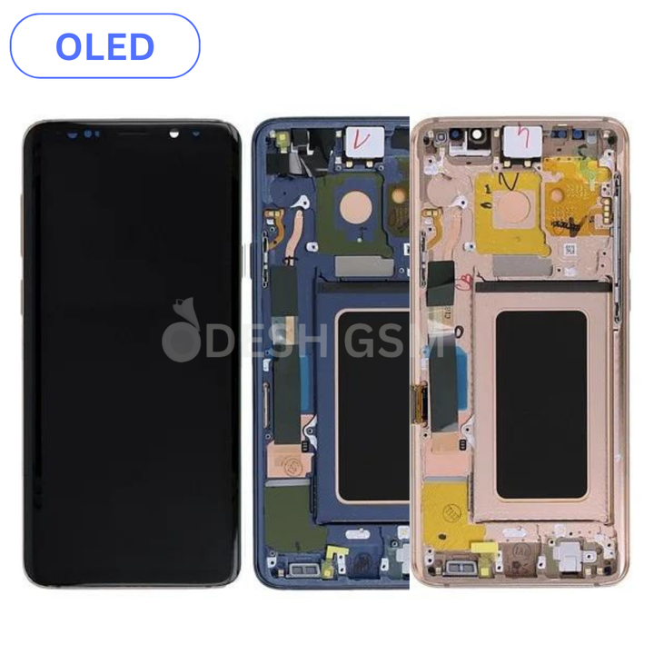 Ecran LCD  SAMSUNG S9 PLUS G965F G955  LCD AVEC CHASSIS  BLACK/ BLUE /PURPEL (OLED)