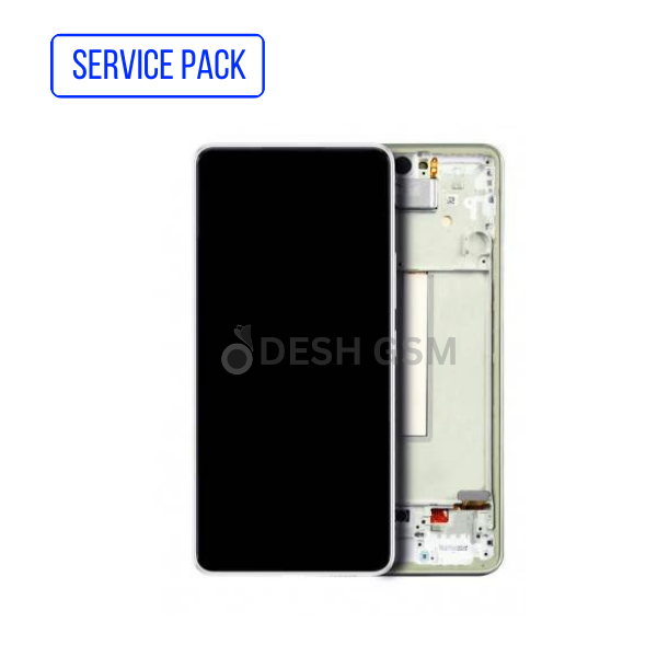 ECRAN SAMSUNG A53 5G A536F ECRAN SERVICE PACK AVEC CHASSIS (Peche) GOLD