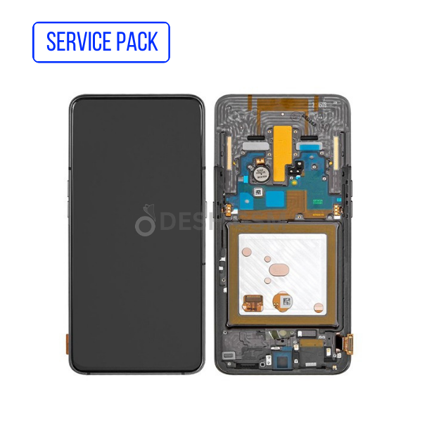 ECRAN SAMSUNG A80 A805F SERVICE PACK AVEC CHASSIS  COLOR OR