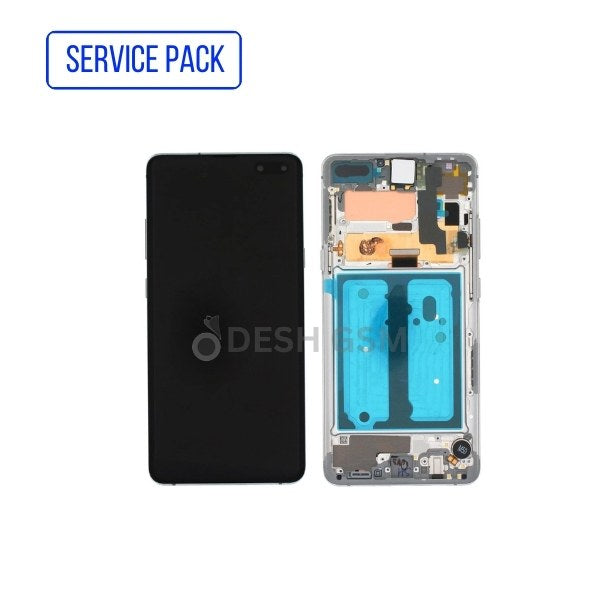 SAMSUNG S10 5G G977F ECRAN SERVICE PACK (Or)AVEC CHASSIS GH82-20442C