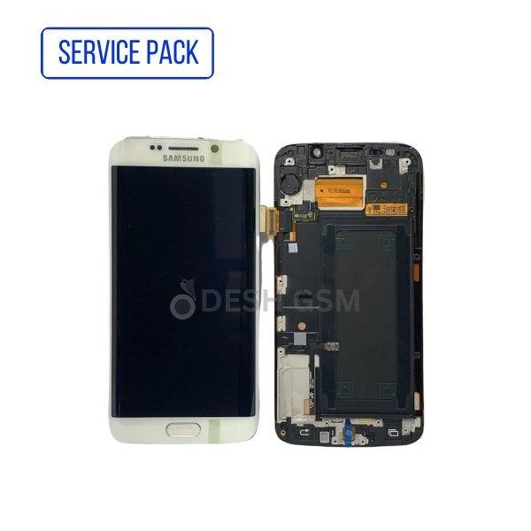 SAMSUNG S6 EDGE G925F SERVICE PACK *BLANC /COLOR OR**
