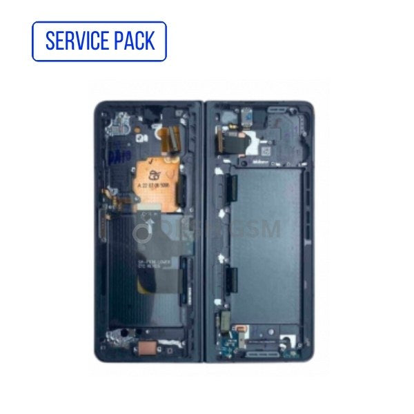 SAMSUNG Z FOLD 4 5G F936F F936 2022 ECRAN AVEC CHASSIS SERVICE PACK INNER (BEIGE)