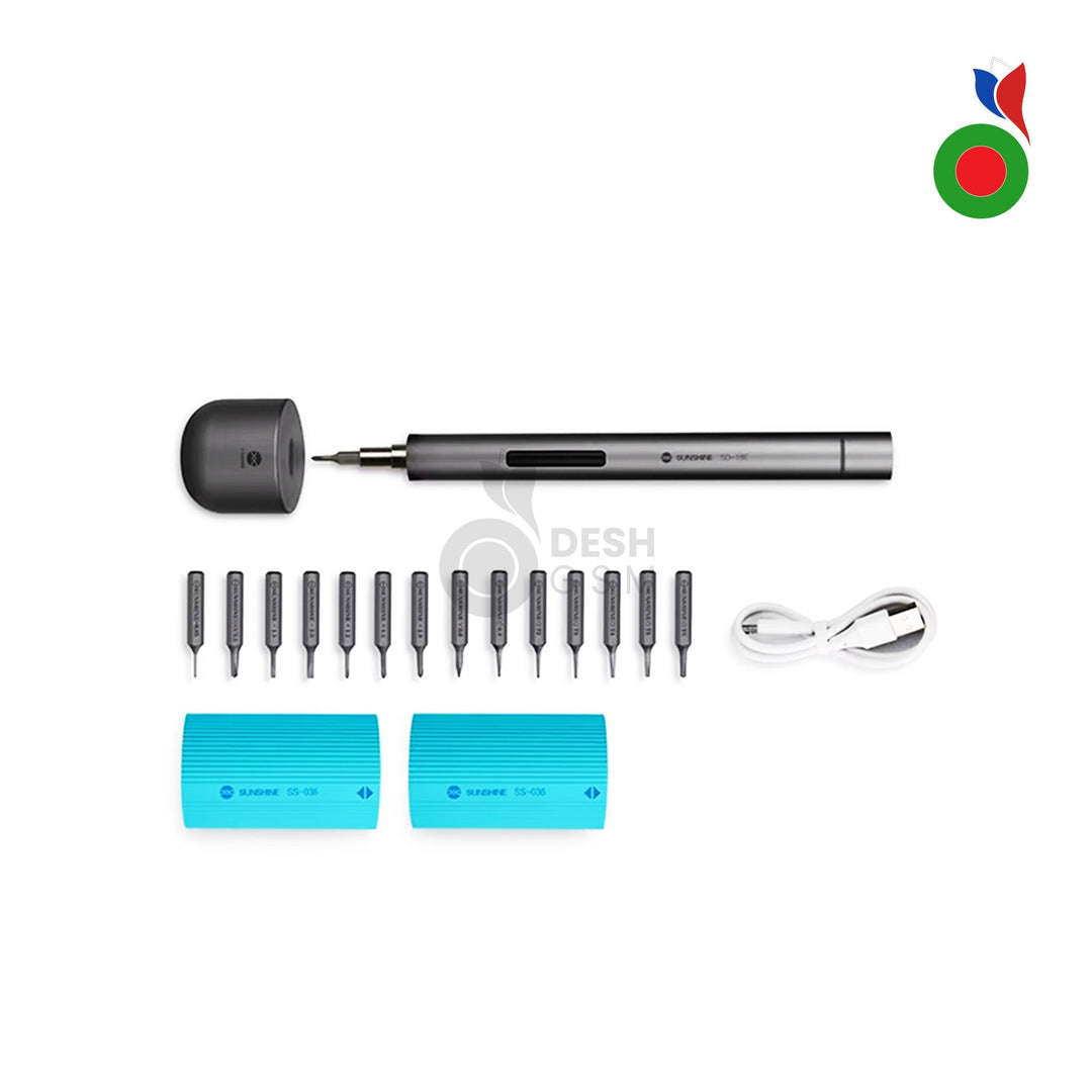 Electronic Precision Screwdriver Set (SD-18E) | SUNSHINE