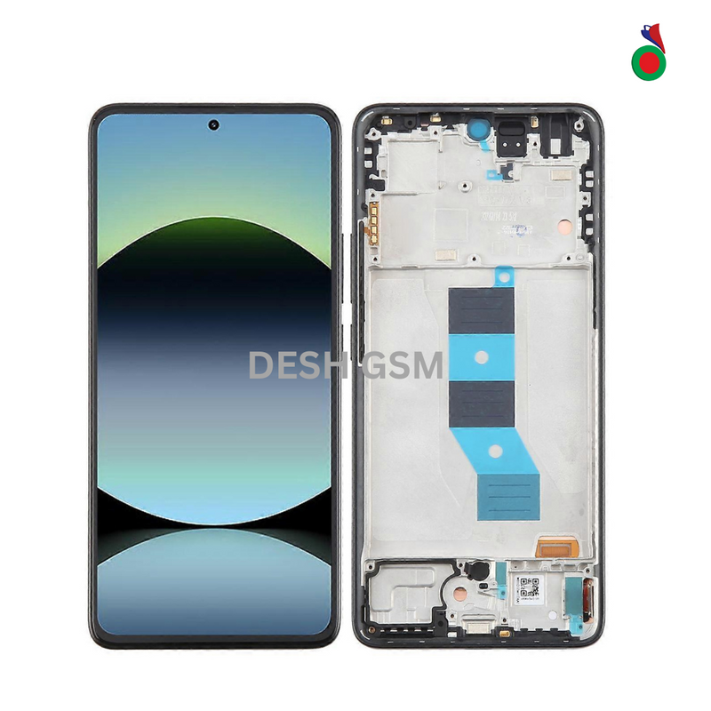 Ecran Complet Redmi Note 14 5G avec Chassis original -Xiaomi