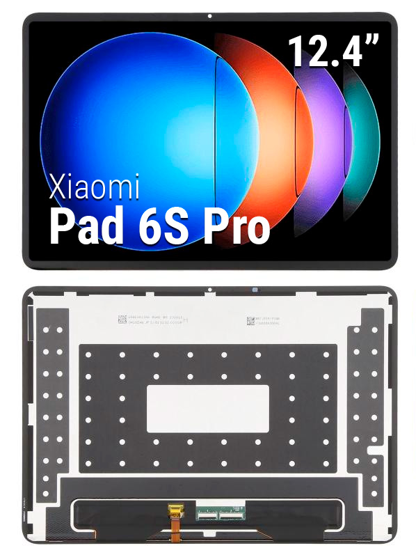 ECRAN COMPLET Xiaomi Pad 6S PRO 12.4" 24018RPACG | AVEC CHASSIS (ORIGINAL)