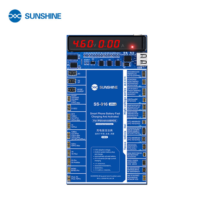 SUNSHINE SS-916 Ultra V2.0 Batterie Universelle Charge iPhone pour Android OU IPHONE 16 SERIES