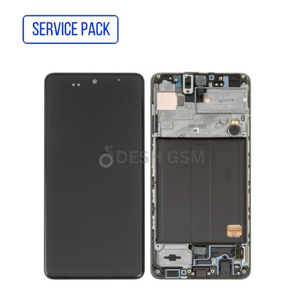 ECRAN COMPLET A51 5G A516F | Service Pack AVEC Chassis (ROSE) | SAMSUNG