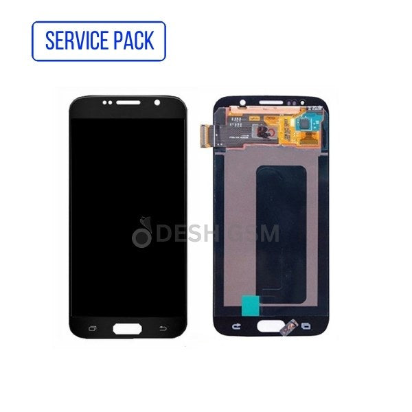Samsung S6 G920F LCD GH97-17260A Service Pack Noir