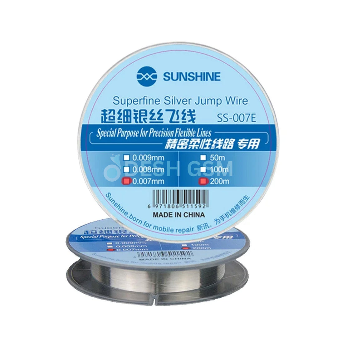 Slver Jump Wire 0.007m | SS-007E - SUNSHINE