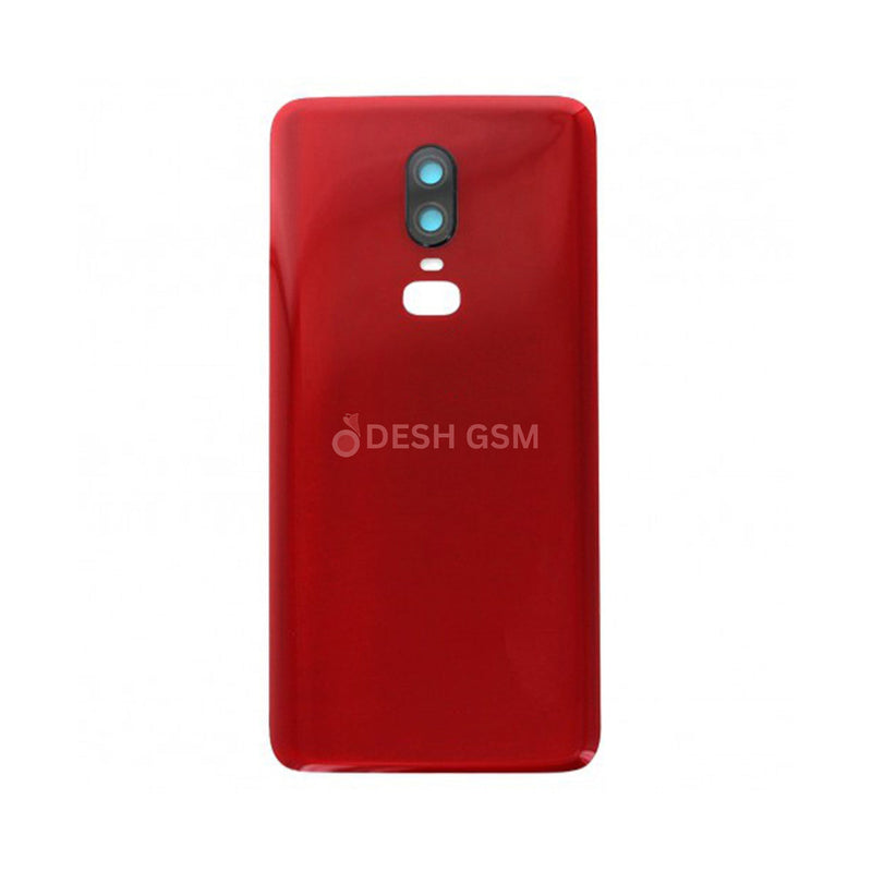 Vitre Arriere OnePlus 6 | ROUGE - DEMONTE | ONEPLUS
