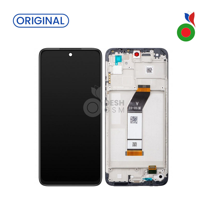 Ecran Redmi 10 (2022) 5G avec Chassis | NOIR - ORIGINAL | XIAOMI