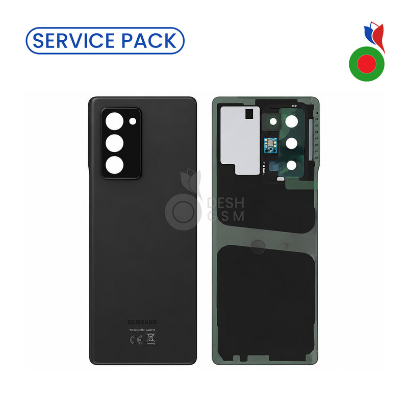Vitre Arriere Superieur Z Fold 2 5G (F916B) | NOIR - SERVICE PACK | SAMSUNG