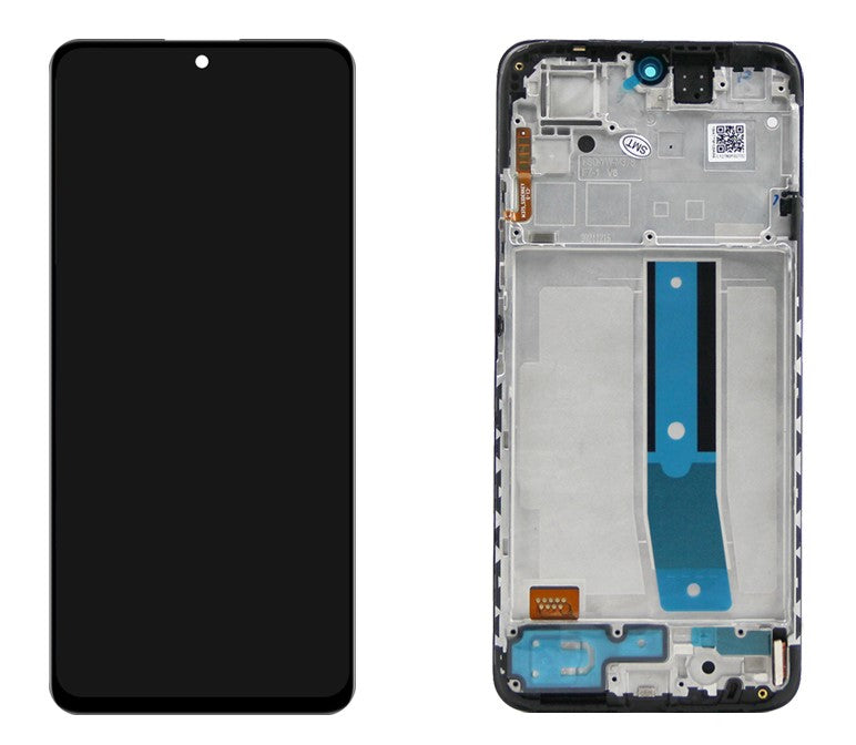 ECRAN XIAOMI REDMI NOTE 11 4G AVEC CHASSIS NOIR (INCELL)