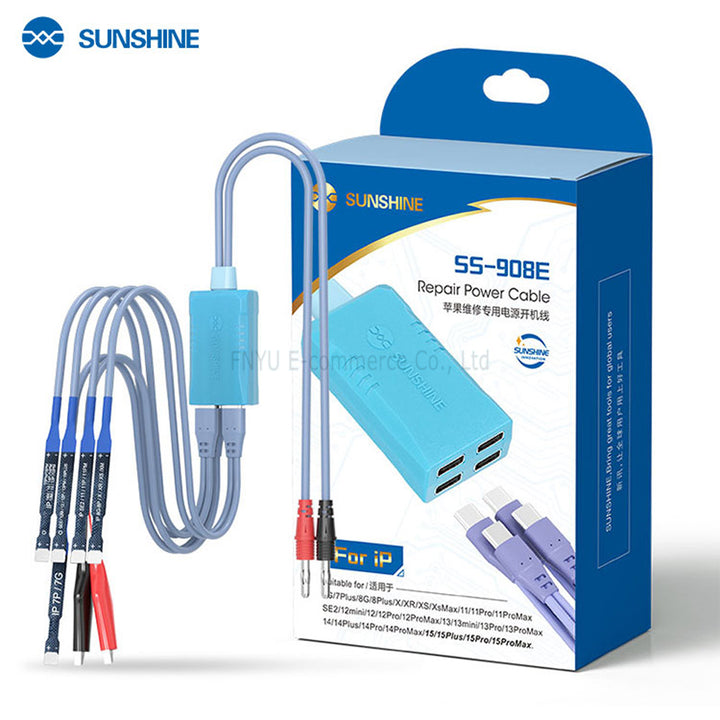 SUNSHINE SS-908E Power Cable Test TOOL , UPGRADET IPHONE 15 PRO MAX