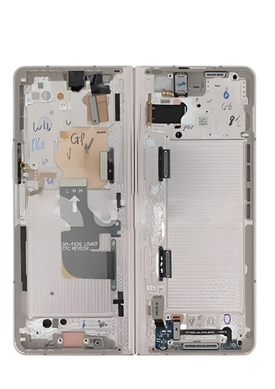 ECRAN SAMSUNG Z FOLD 4 5G F936F F936 2022 AVEC CHASSIS SERVICE PACK INNER (BEIGE/IVOIRE)