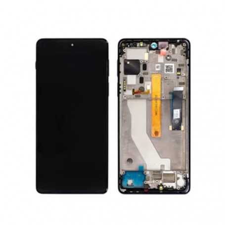 Ecran Complet LCD Moto G13 avec Chassis (NOIR) - SERVICE PACK | MOTOROLA